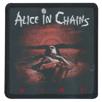 Alice In Chains Dirt Embroidered Patch Front