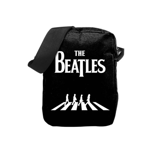 Beatles Abbey Road B/W Crossbody Bag Messenger Bag Front
