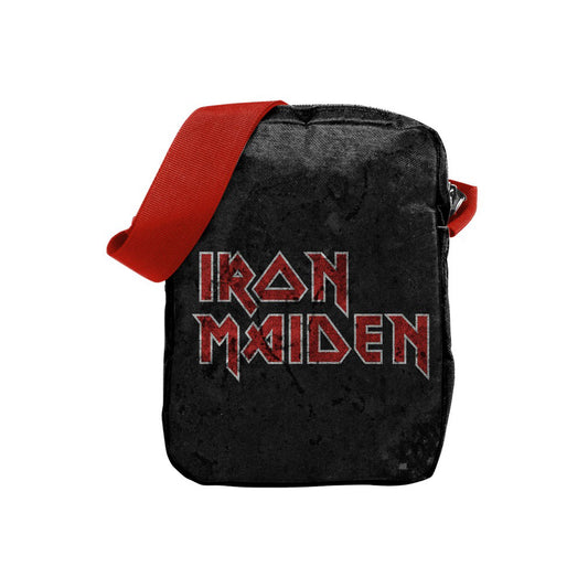 Iron Maiden Logo Crossbody Bag Messenger Bag Front