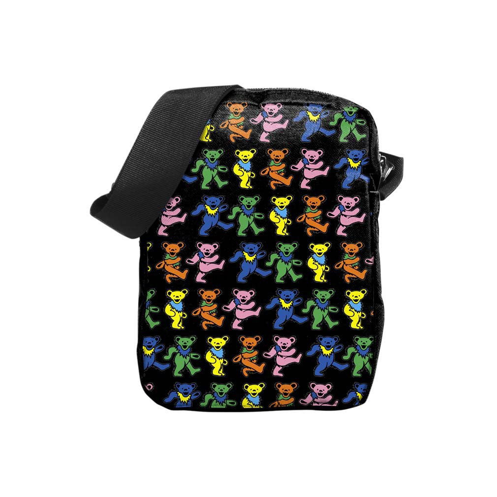 Grateful Dead Dancing Bears Crossbody Bag Messenger Bag Front