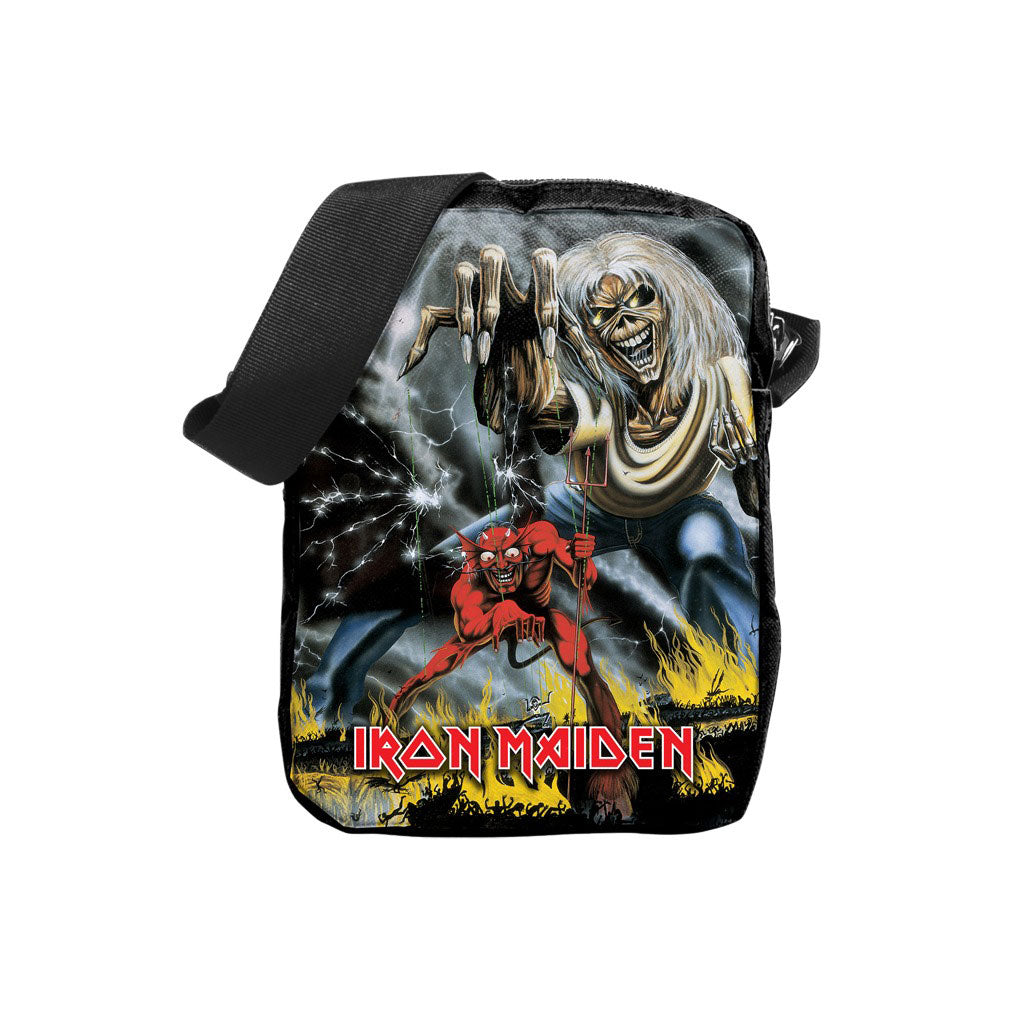 Iron Maiden Number of the Beast Crossbody Bag Messenger Bag Front
