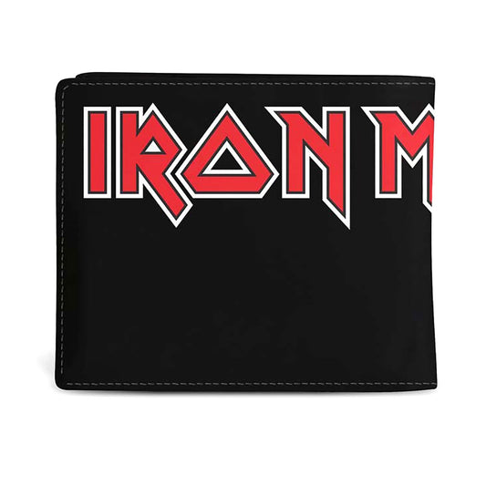 Iron Maiden Logo Wrap Premium Wallet Bi-Fold Wallet Front