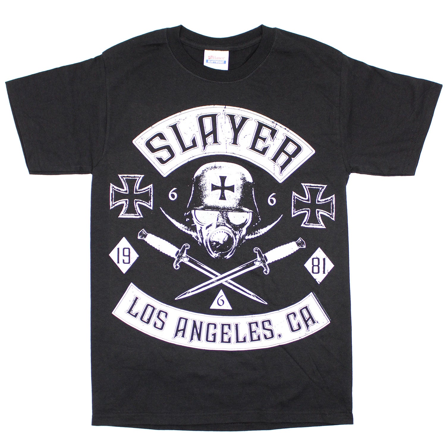 Slayer Los Angeles, CA 1981 666 T-shirt