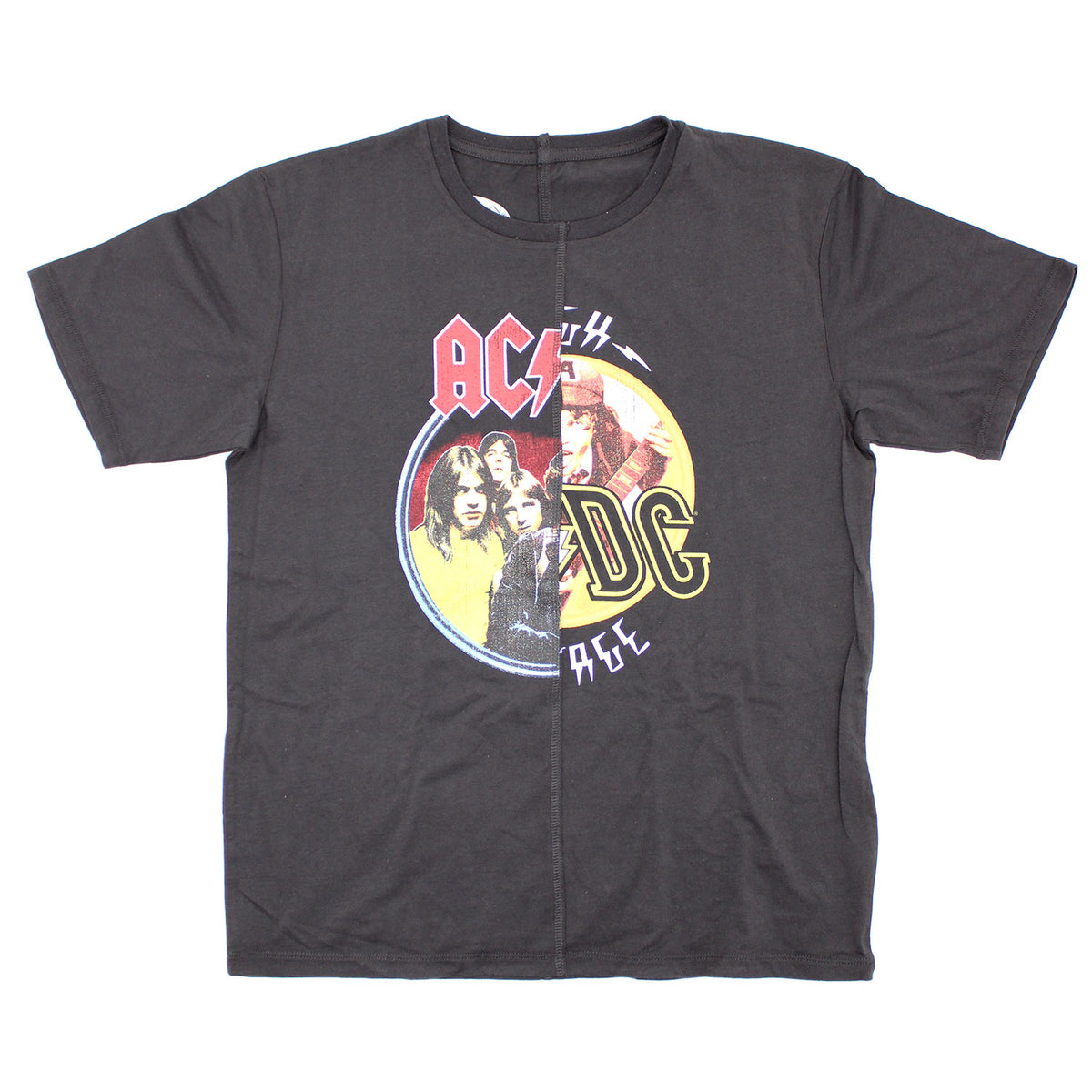 AC/DC Split Tee Vintage T-shirt Front