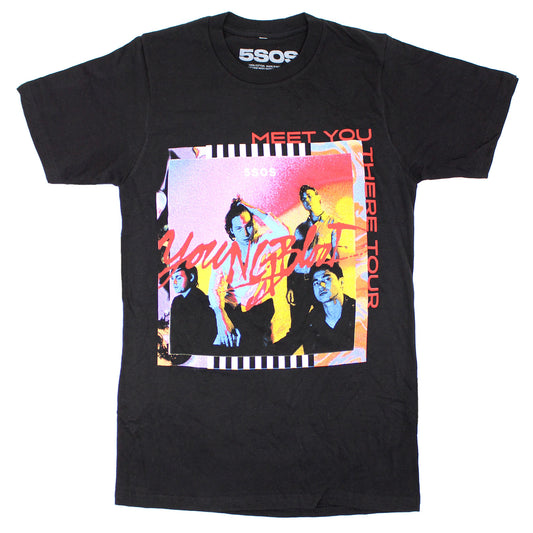 5 Seconds Of Summer 5 Seconds Of Summer Meet You There 2018 Tour Youngblood T-shirt