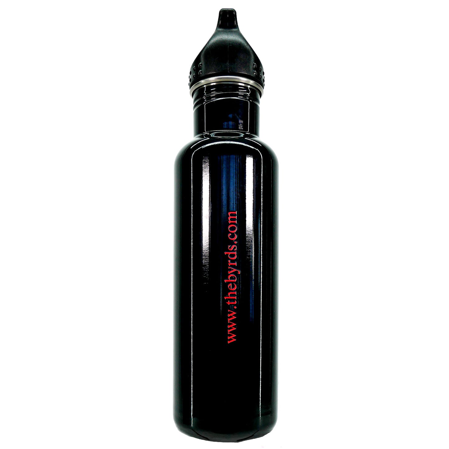 The Byrds Logo Water Bottle Back