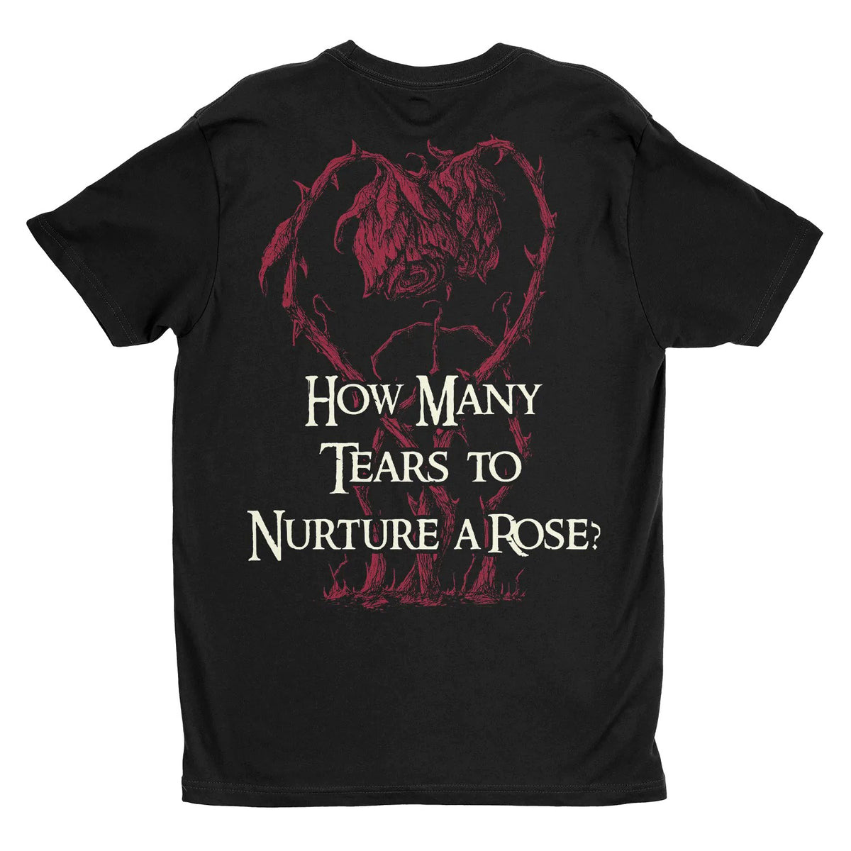 Cradle Of Filth How Many Tears To Nurture A Rose T-shirt Back
