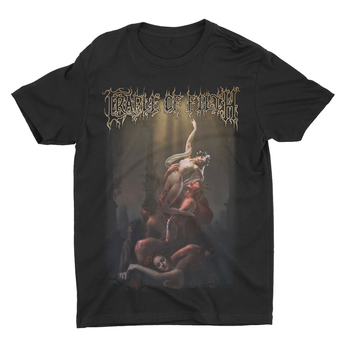 Cradle Of Filth How Many Tears To Nurture A Rose T-shirt Front