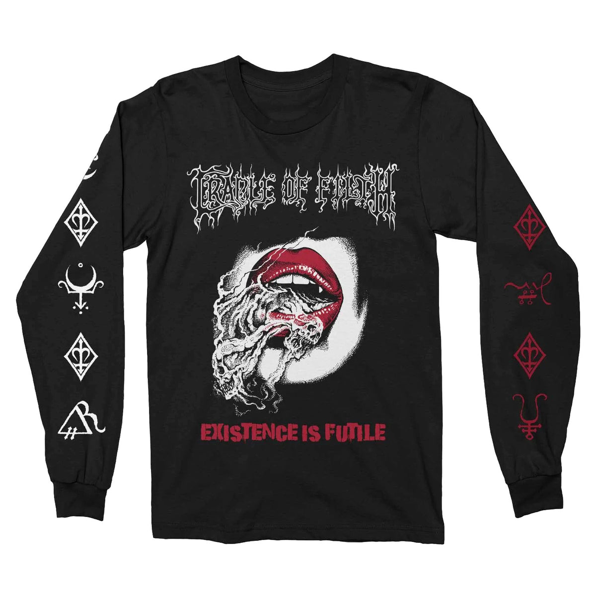 Cradle Of Filth Lips Of War Long Sleeve Front