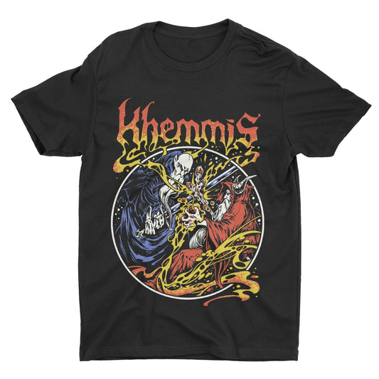 Khemmis Dueling Wizards T-shirt Front