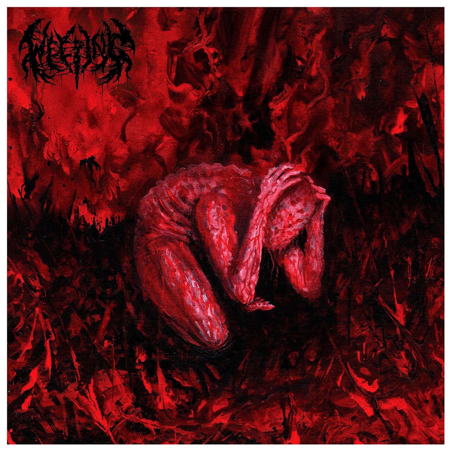 Weeping Ethereal Suffering In The Light of God 12" Red Vinyl Back