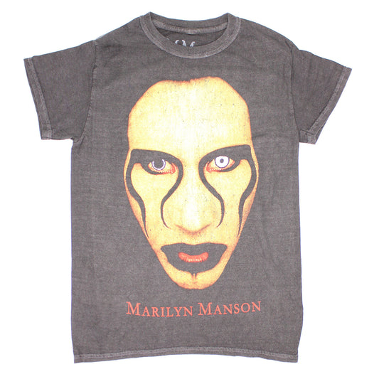 Marilyn Manson Vintage Distressed Jumbo Face Photo Vintage T-shirt