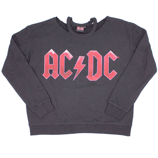 Red Logo With Cut Collar Junior Top