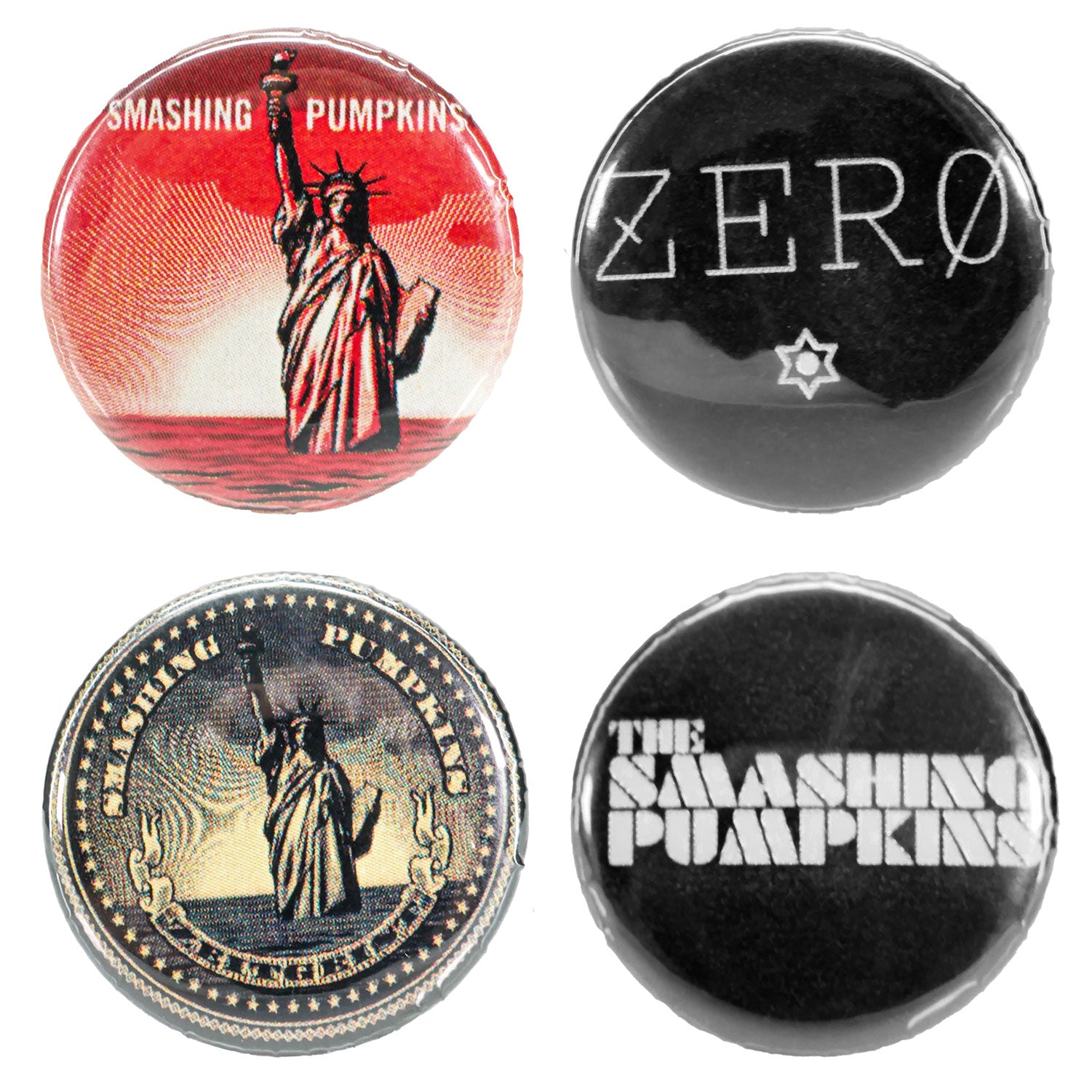 4 pc. Button Pack Collector Items