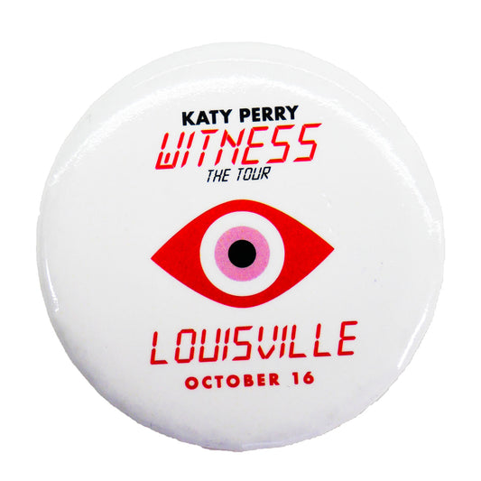 Katy Perry Witness The Tour Louisville October 16 Button Front