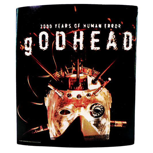 Godhead 2000 Years Of Human Error Sticker Front