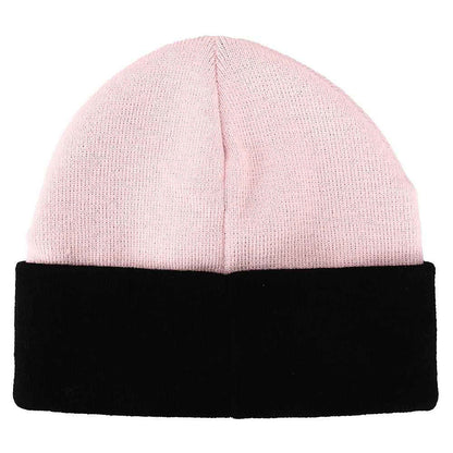 BlackPink Embroidered Color Block Beanie Beanie Back