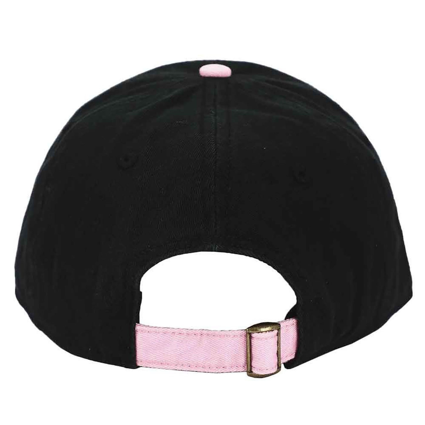 BlackPink Embroidered Logo Heart Hat Baseball Cap Back