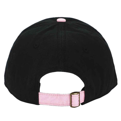 BlackPink Embroidered Logo Heart Hat Baseball Cap Back