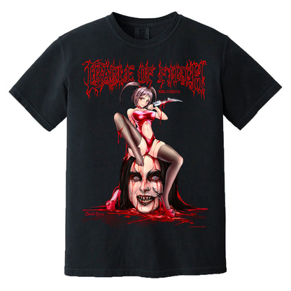 Cradle Of Filth Seduce And Destroy by Brando Chiesa T-shirt Front