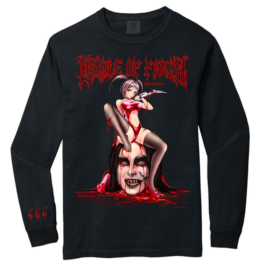 Cradle Of Filth Seduce And Destroy by Brando Chiesa Long Sleeve Front