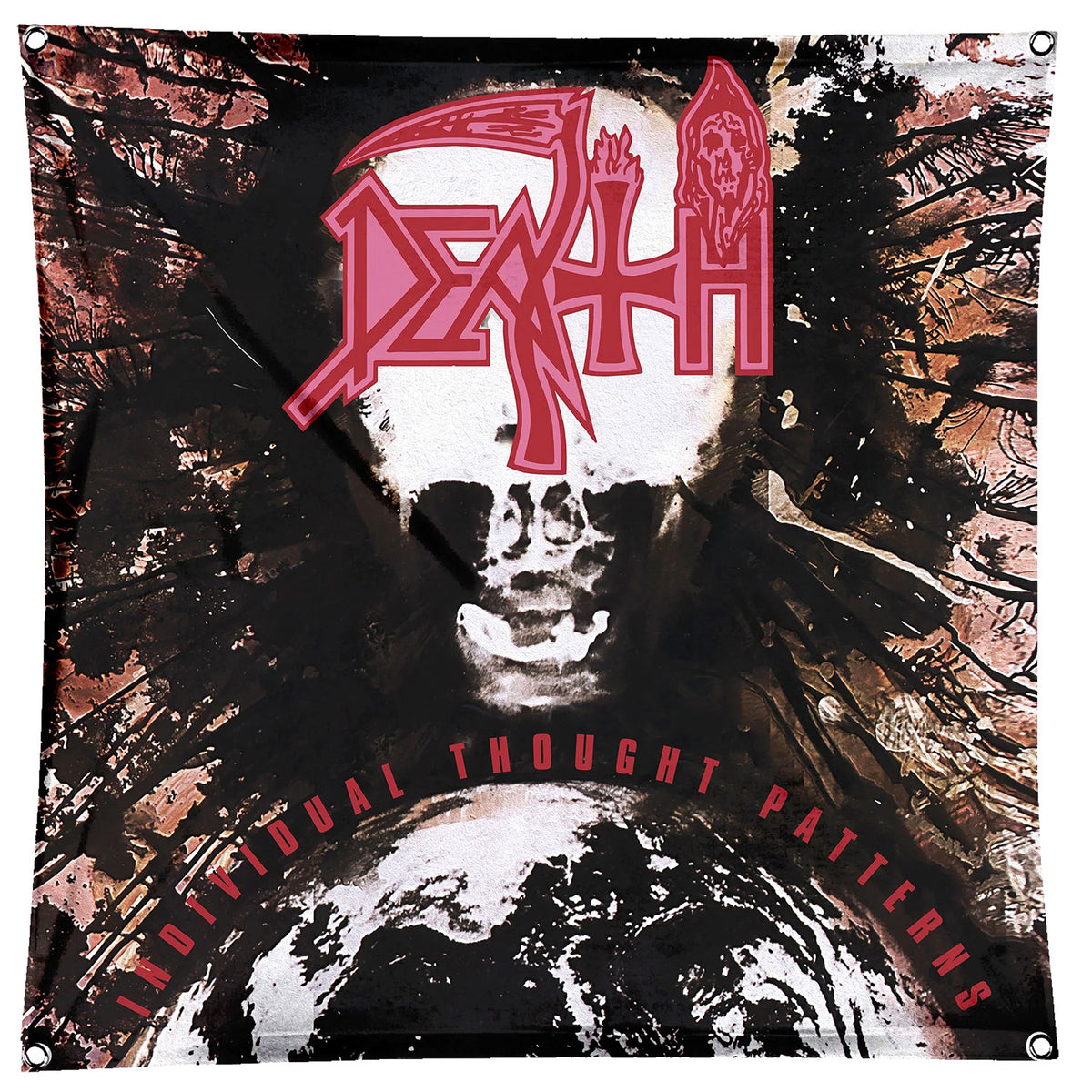 Death Individual Thought Patterns Flag Poster Flag Front