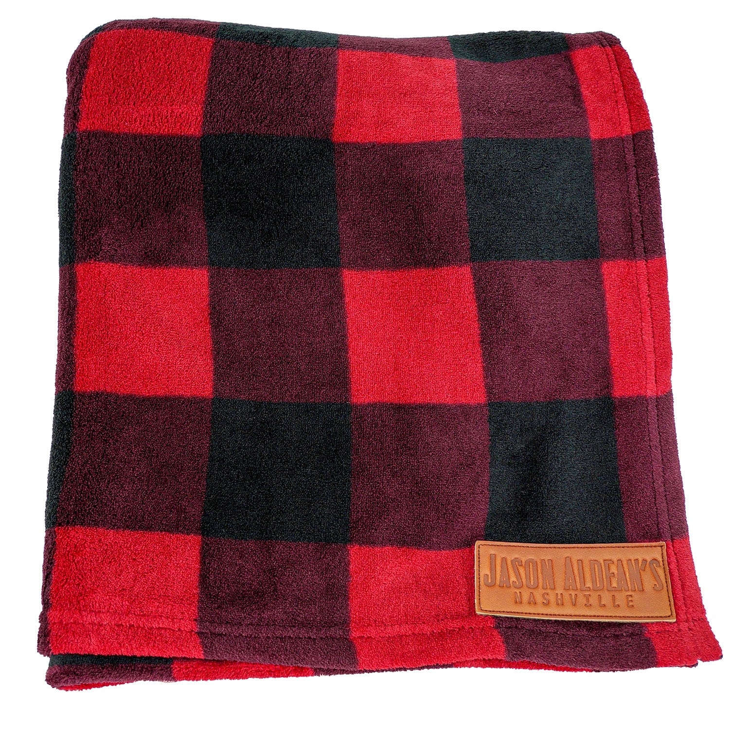 Jason Aldean's Nashville Plush Blanket Front