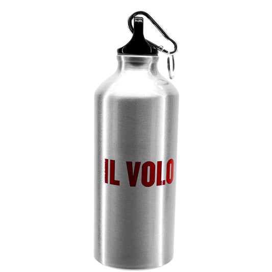 Il Volo Red Logo Water Bottle Front
