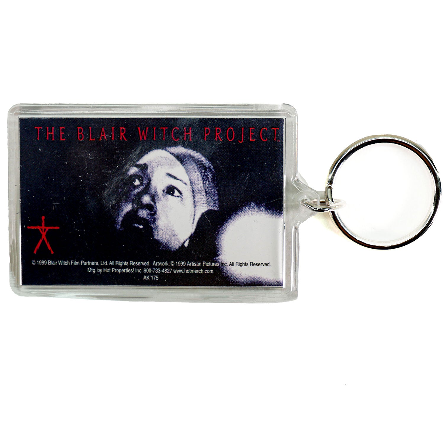 Blair Witch Project Blair Witch Heather Acrylic Keychain Plastic Key Chain