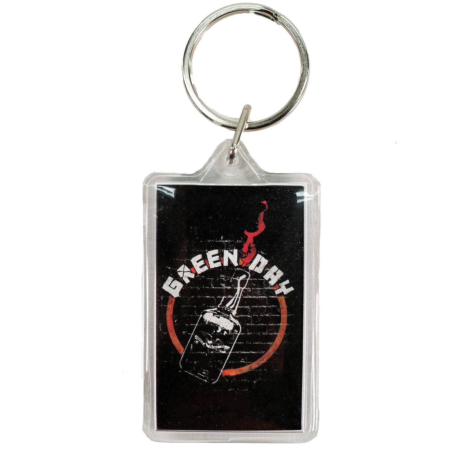 Green Day 2010 Summer 21st Century Breakdown Tour Plastic Key Chain Front