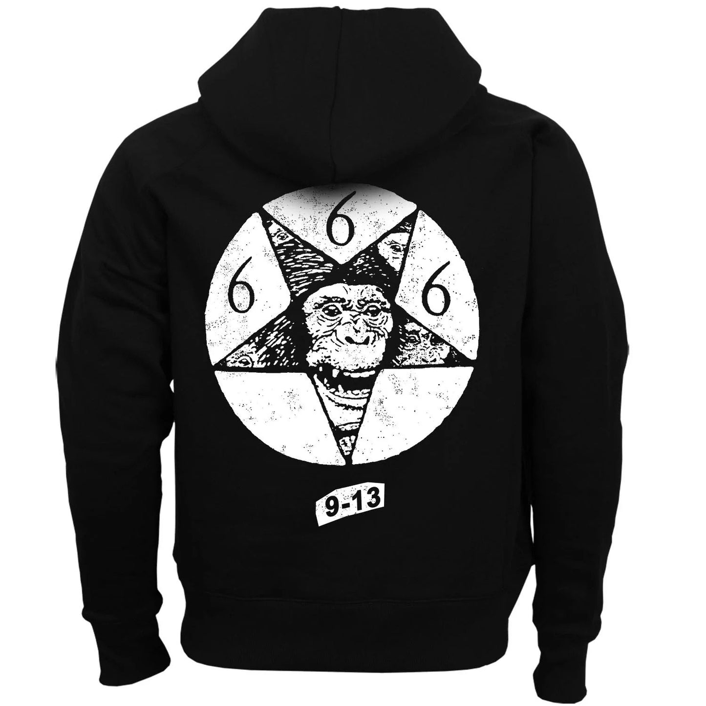 Iron Monkey 9-13 Hooded Sweatshirt Back
