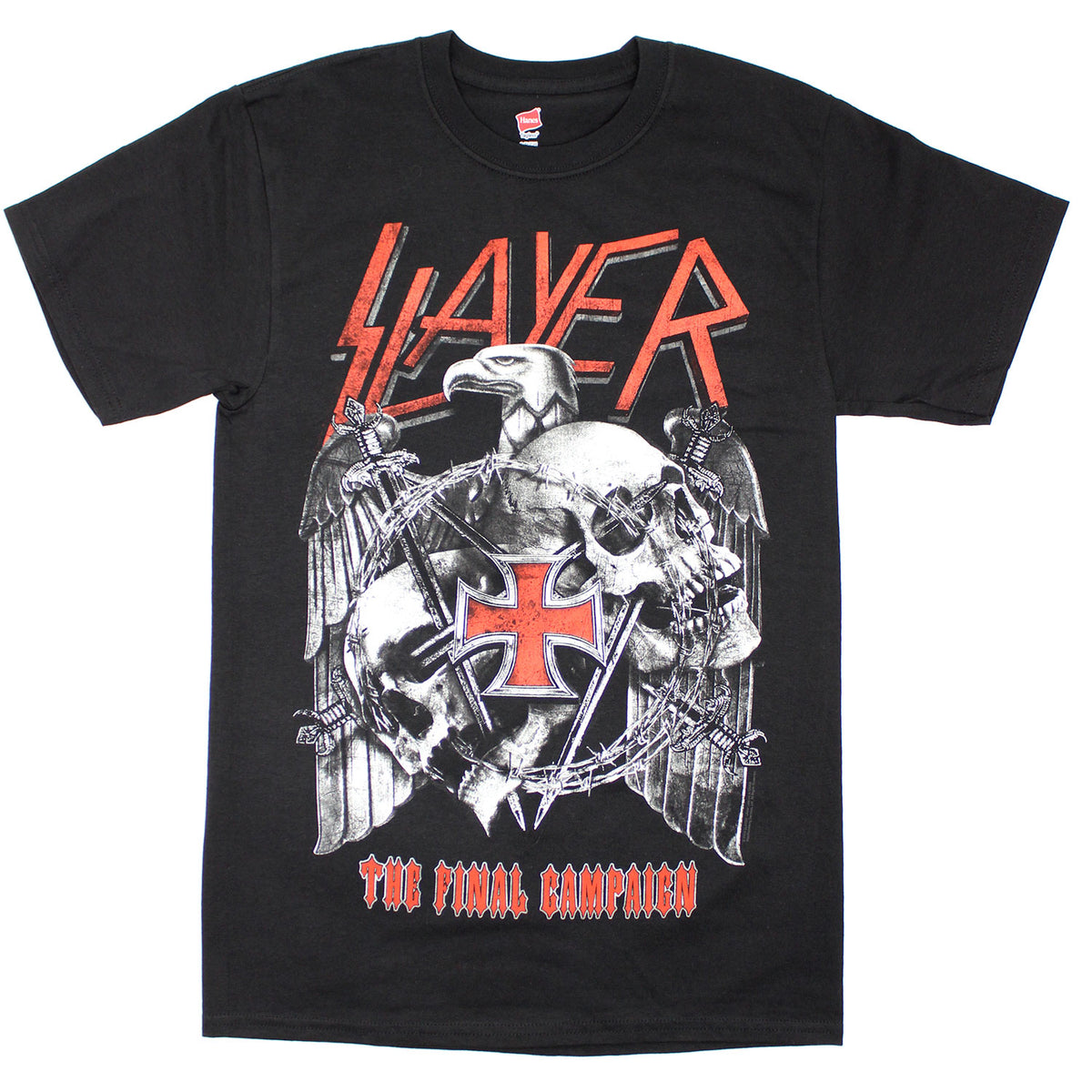 Slayer Final World Tour 2019 T-shirt Front