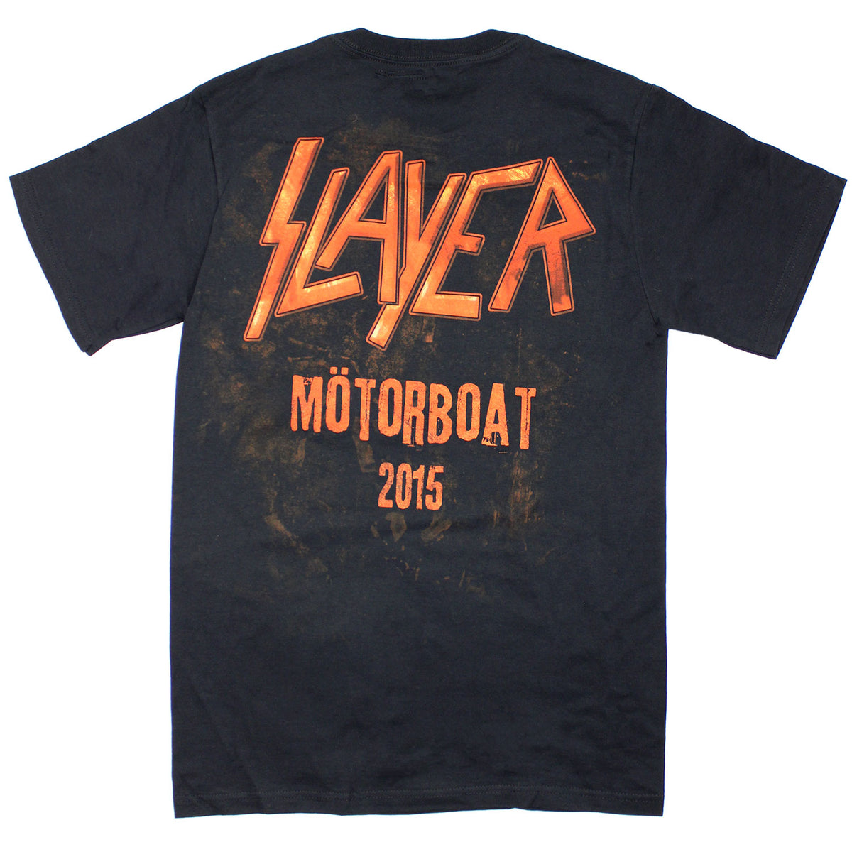 Slayer Motorboat 2015 T-shirt Back