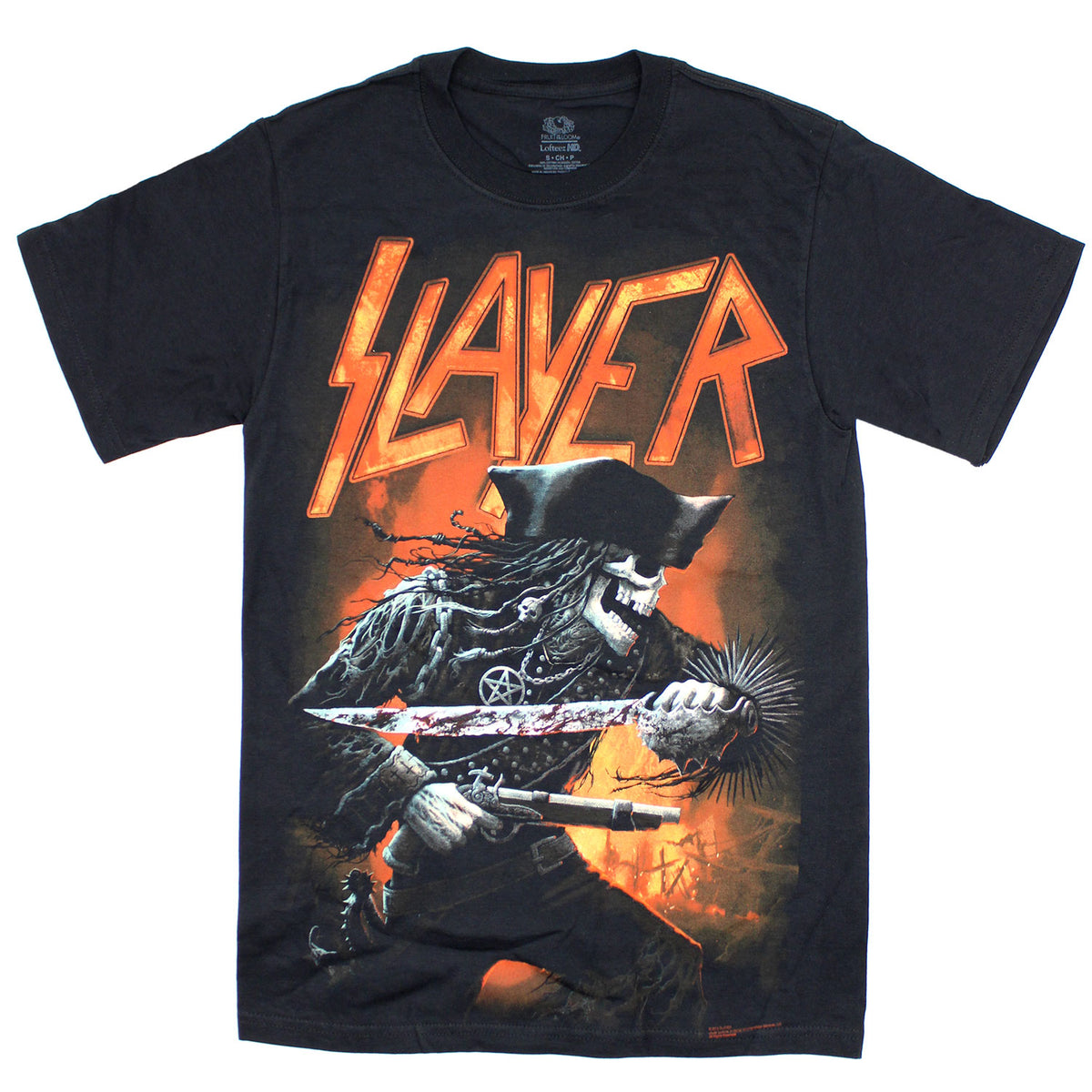 Slayer Motorboat 2015 T-shirt Front
