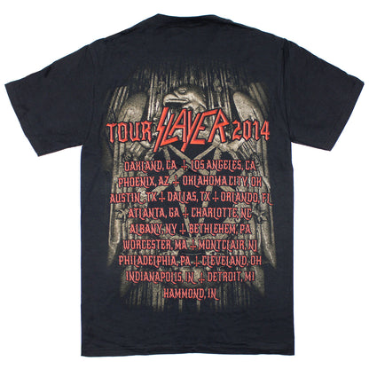 Slayer Melting on Eagle Tee T-shirt Back