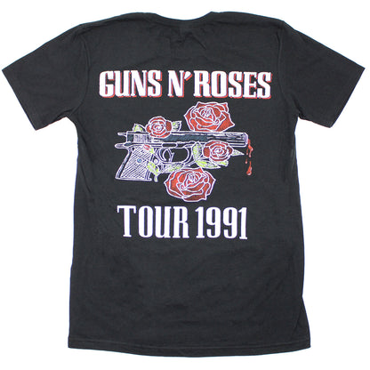 Guns N Roses Live In Concert Tour 1991 T-shirt Back