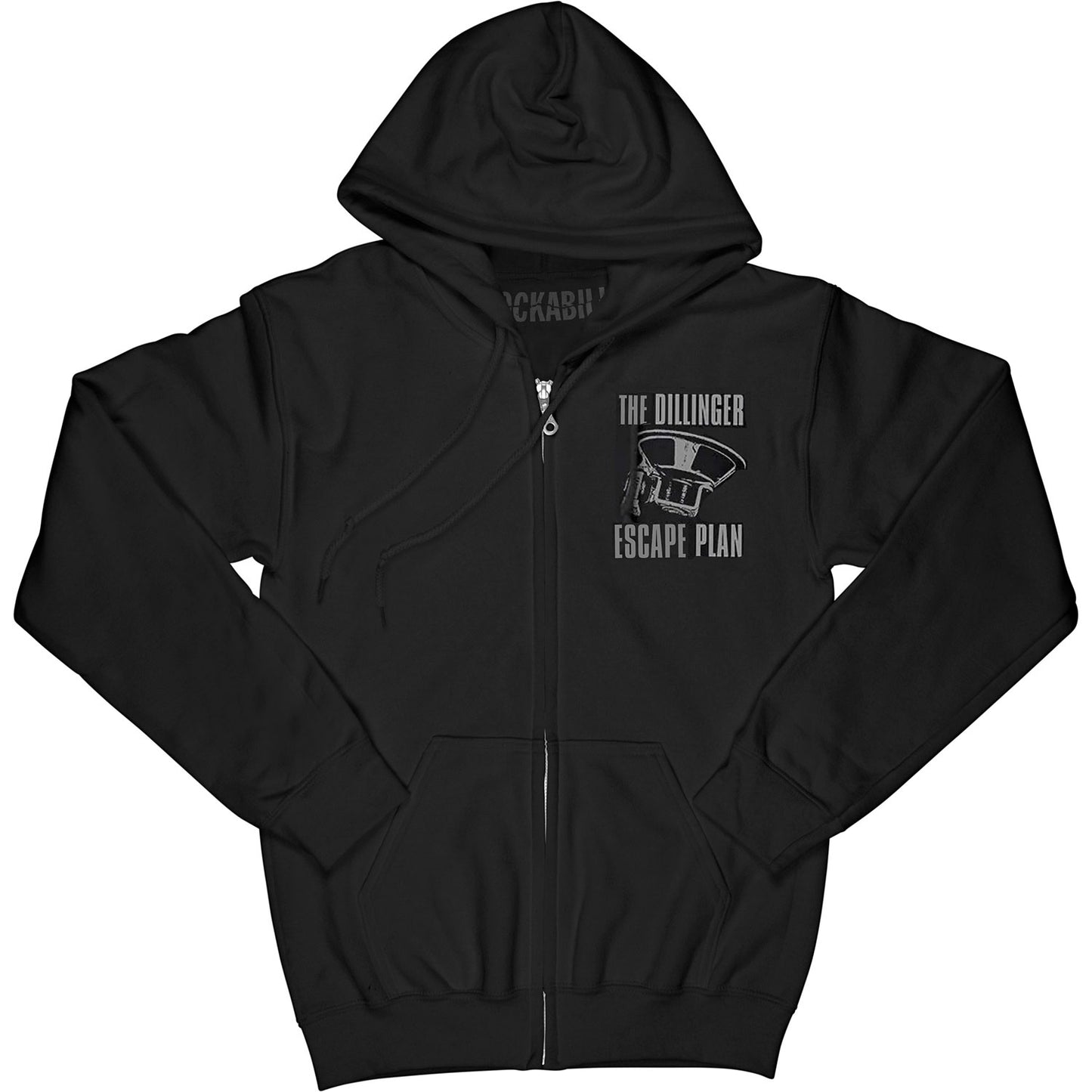 Dillinger Escape Plan Transistor Zippered Hooded Sweatshirt