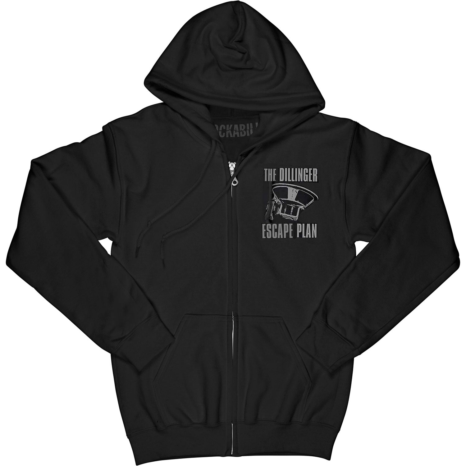 Dillinger Escape Plan Transistor Zippered Hooded Sweatshirt