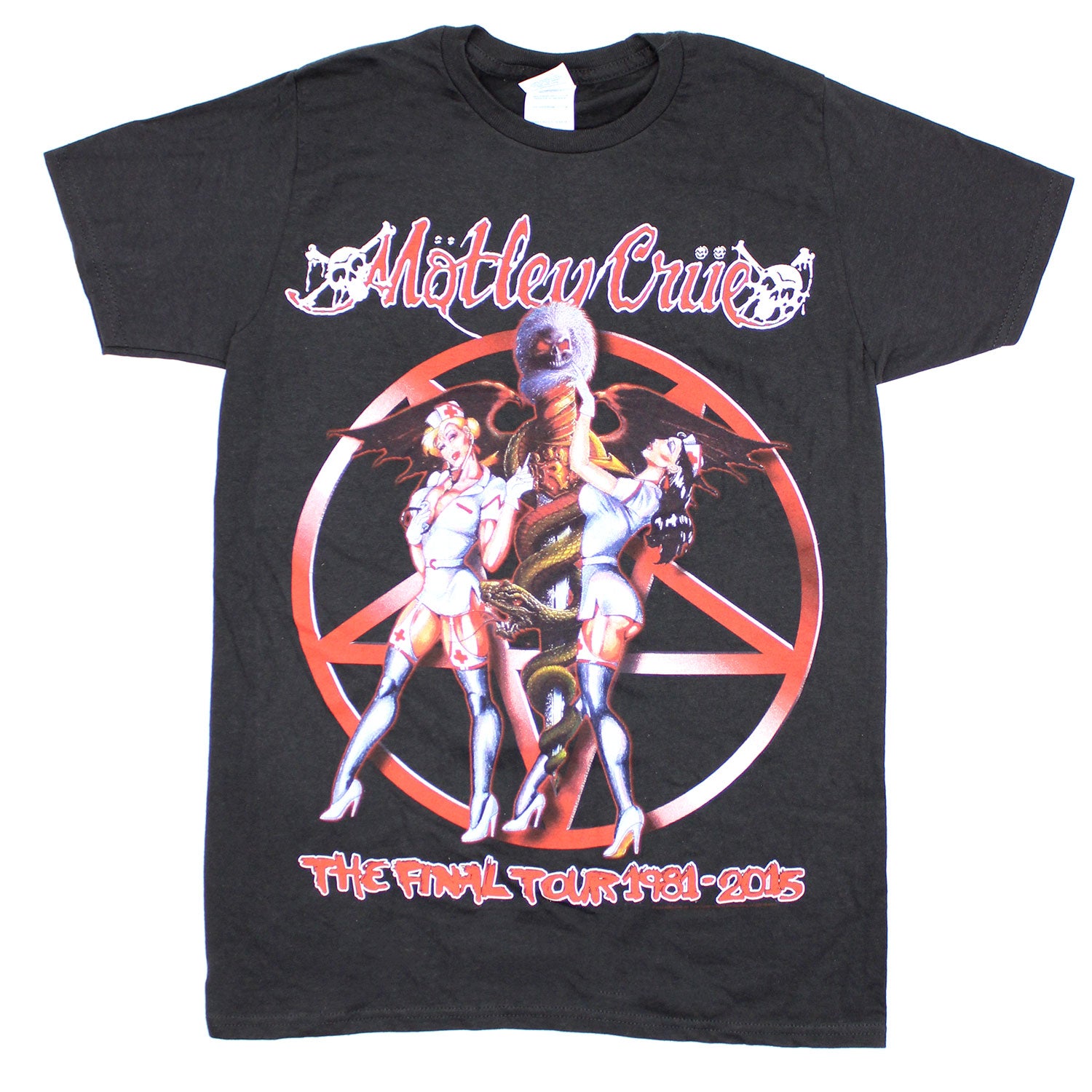 Motley Crue The Final Tour 1981-2015 T-shirt