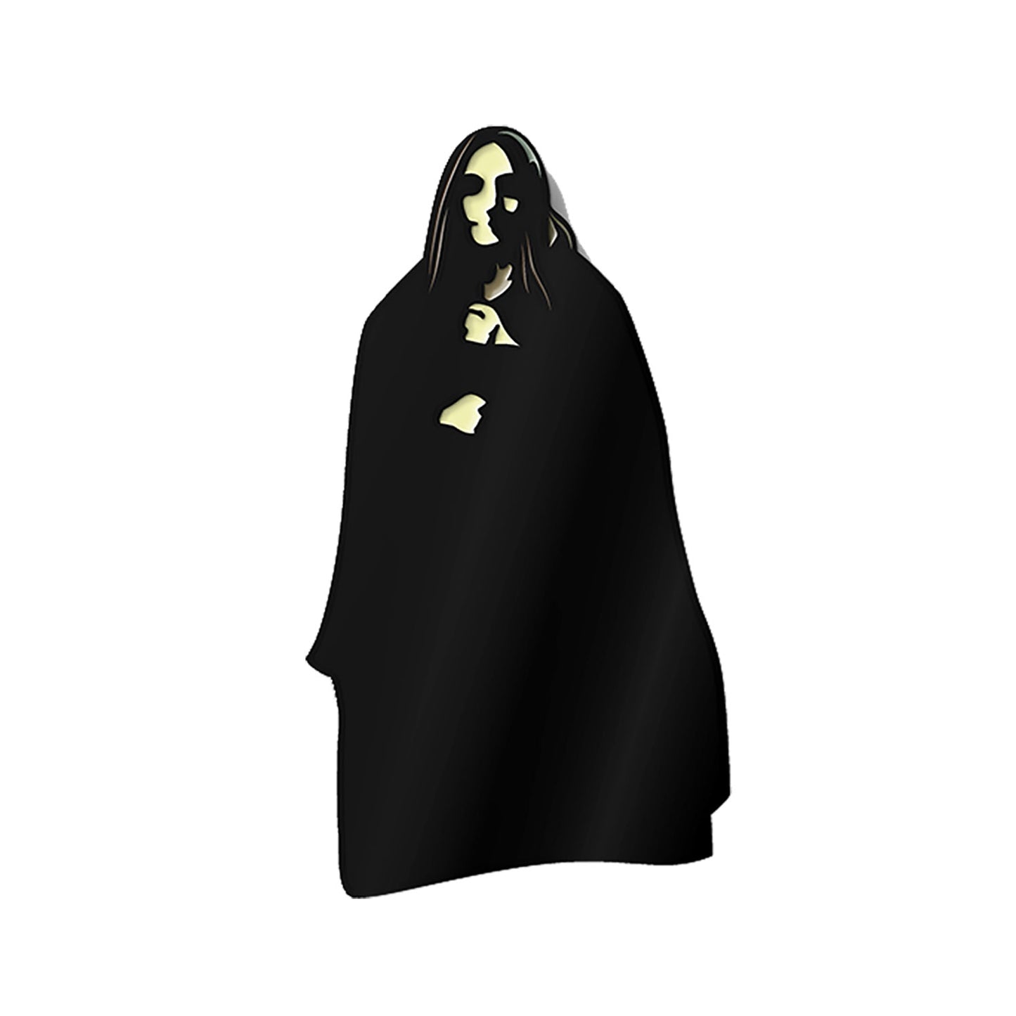 Black Sabbath Witch Enamel Pin Pewter Pin Badge