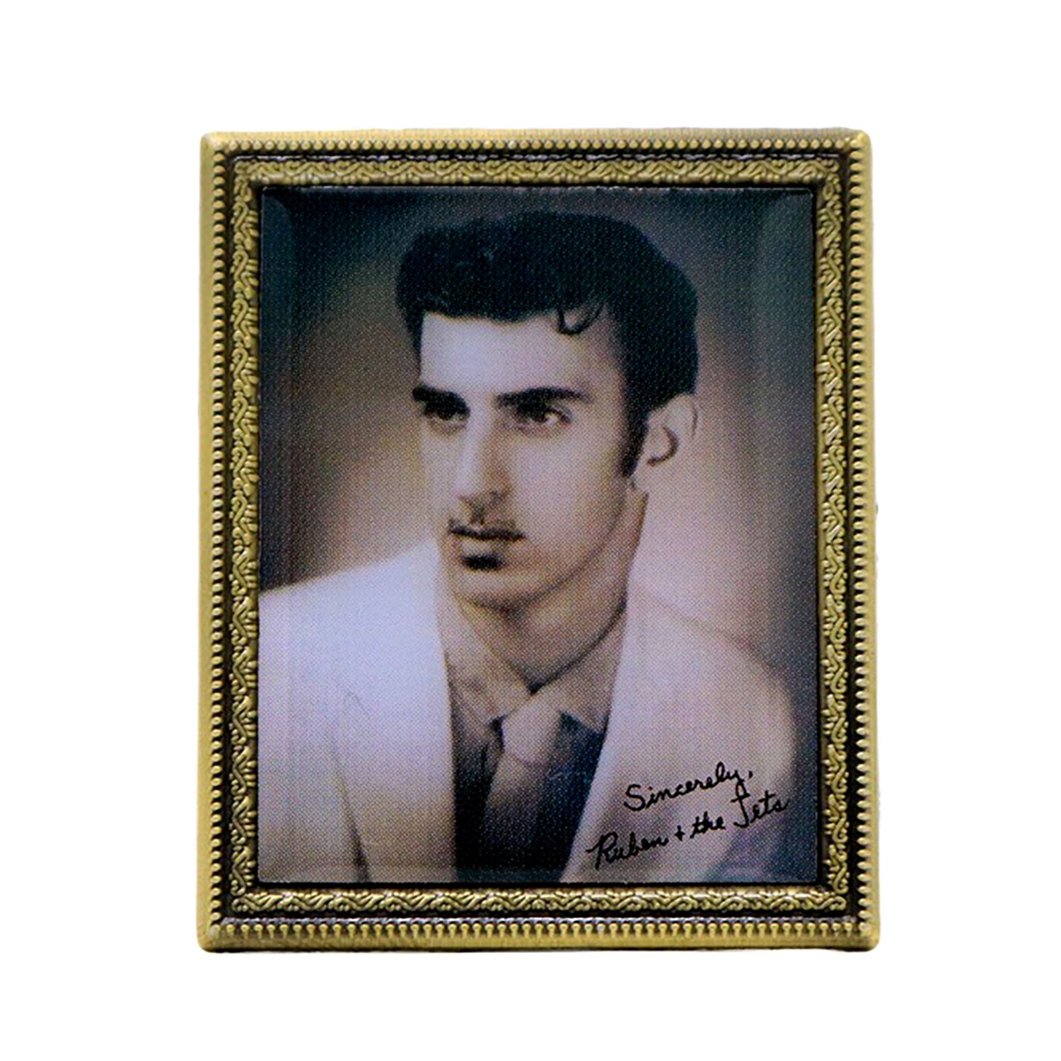 High School Photo Enamel Pin Pewter Pin Badge