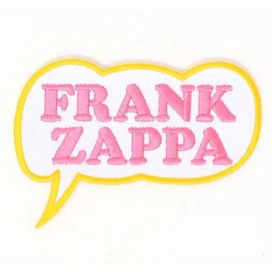Frank Zappa Bubble Patch Embroidered Patch