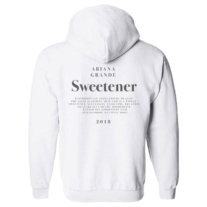 Ariana Grande Sweetener Hooded Sweatshirt Back
