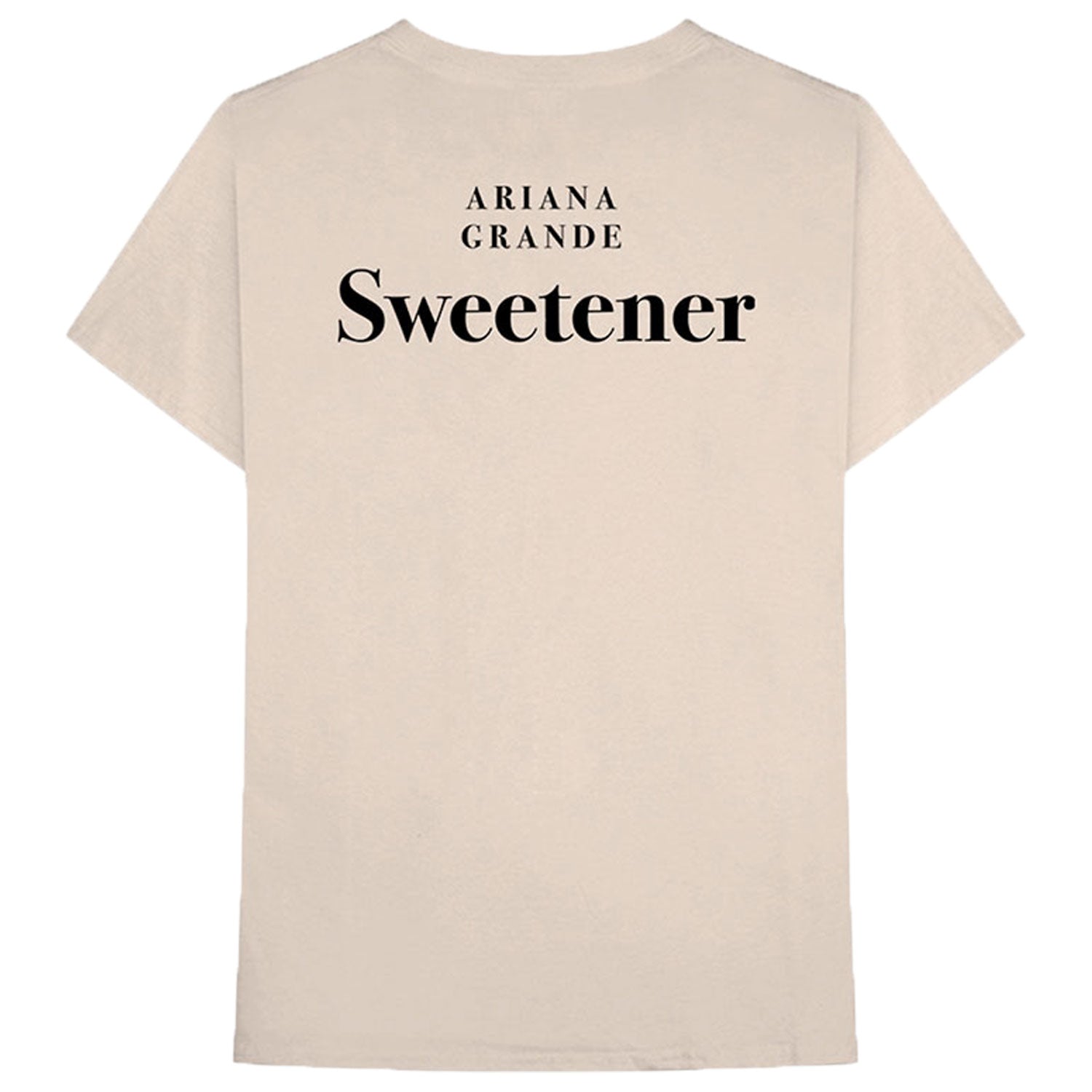 Ariana Grande Sweetener T-shirt Back