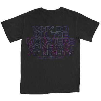 All Time Low Blurry Monster T-shirt Back