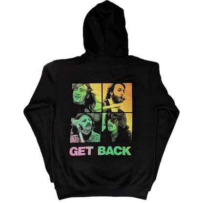 Beatles 3 Savile Row Hooded Sweatshirt Back