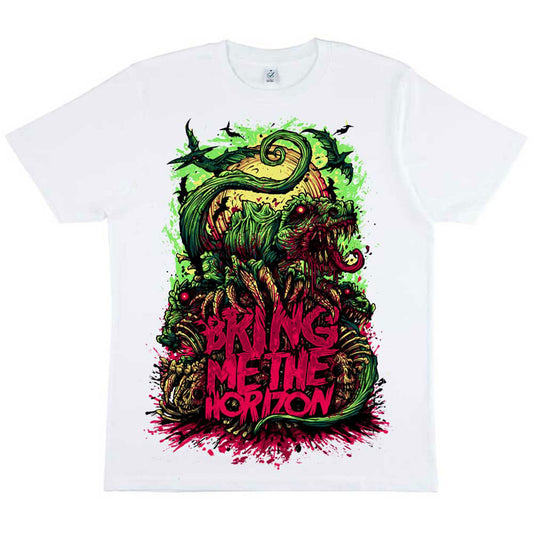 Bring Me The Horizon Remain Calm Logo T-Shirt - Official Band Merch - Men's Black Size M - Rock Off Licensed