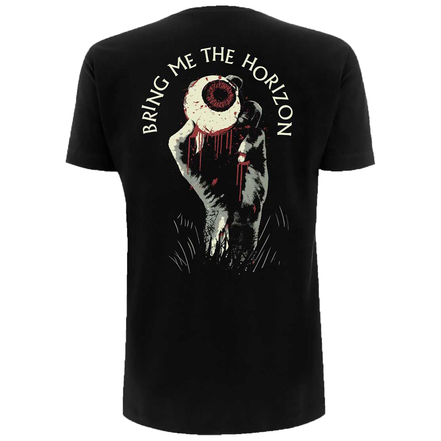Bring Me The Horizon Zombie Eye T-shirt Back