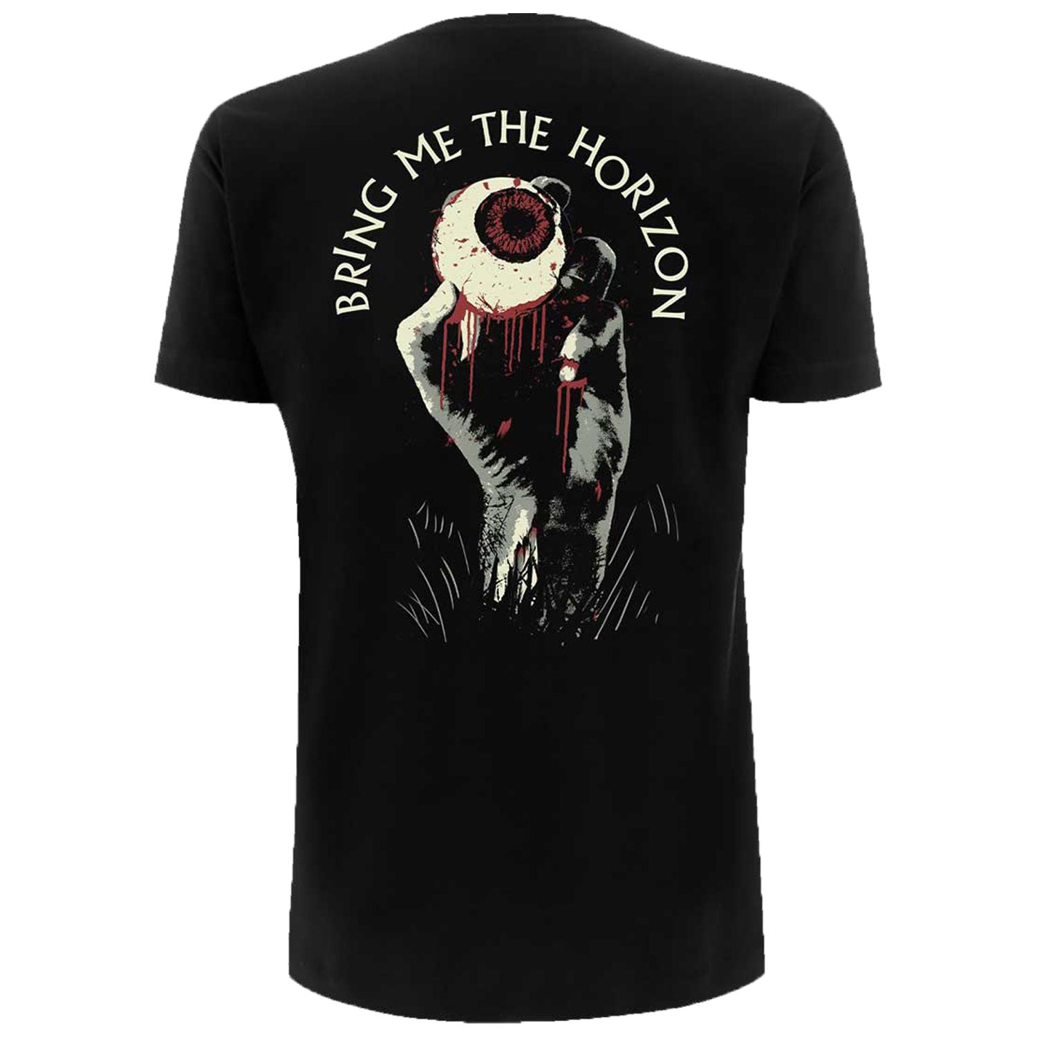 Bring Me The Horizon Zombie Eye T-shirt Back
