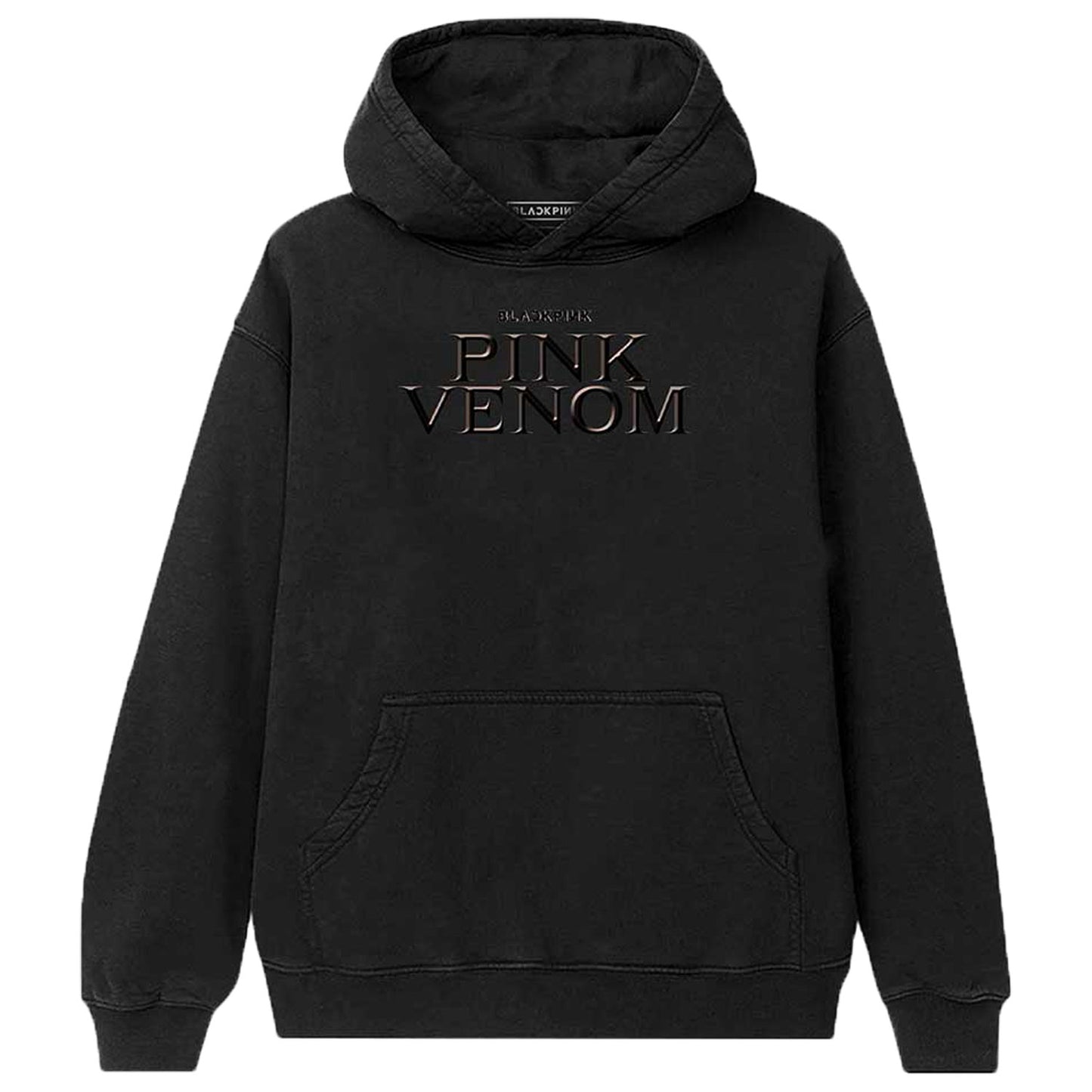 BlackPink Pink Venom Oil Stroke Hooded Sweatshirt Front